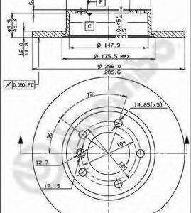 Brembo Jarrulevy