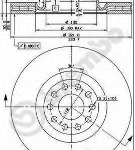 Brembo Jarrulevy