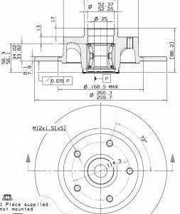 Brembo Jarrulevy