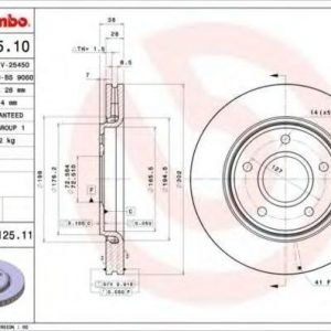 Brembo Jarrulevy