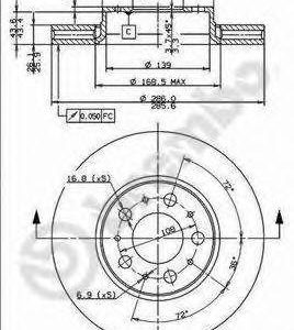 Brembo Jarrulevy