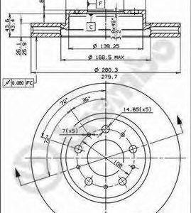 Brembo Jarrulevy