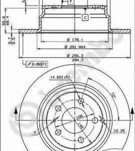 Brembo Jarrulevy