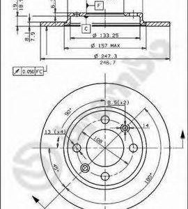 Brembo Jarrulevy