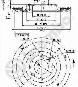 Brembo Jarrulevy