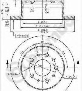 Brembo Jarrulevy