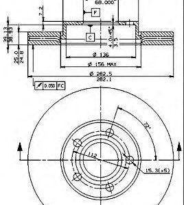 Brembo Jarrulevy