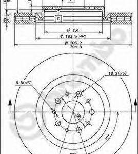 Brembo Jarrulevy