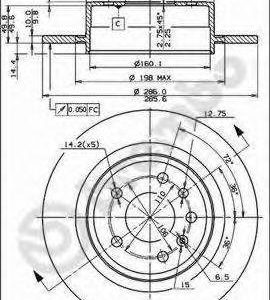 Brembo Jarrulevy