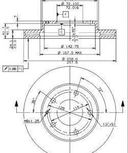 Brembo Jarrulevy