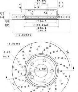 Brembo Jarrulevy