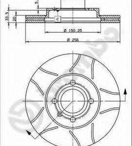 Brembo Jarrulevy