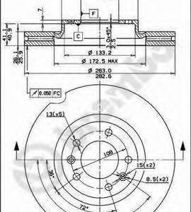 Brembo Jarrulevy