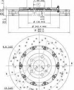 Brembo Jarrulevy