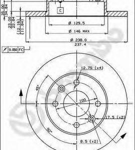 Brembo Jarrulevy