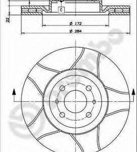 Brembo Jarrulevy