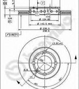 Brembo Jarrulevy