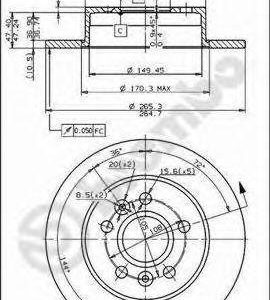 Brembo Jarrulevy