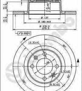 Brembo Jarrulevy