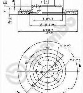 Brembo Jarrulevy