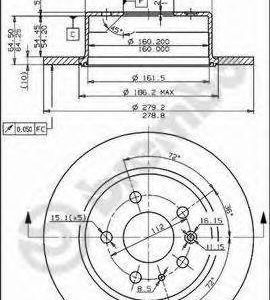 Brembo Jarrulevy