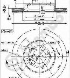 Brembo Jarrulevy