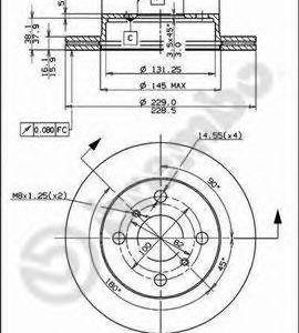 Brembo Jarrulevy