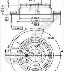 Brembo Jarrulevy