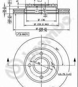 Brembo Jarrulevy