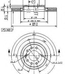 Brembo Jarrulevy