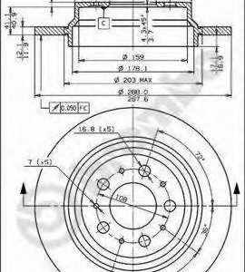 Brembo Jarrulevy