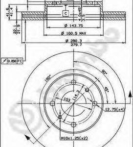 Brembo Jarrulevy