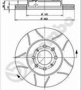 Brembo Jarrulevy