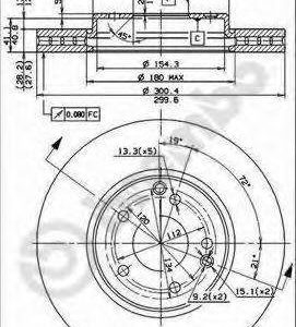 Brembo Jarrulevy