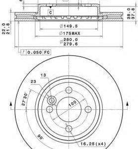 Brembo Jarrulevy