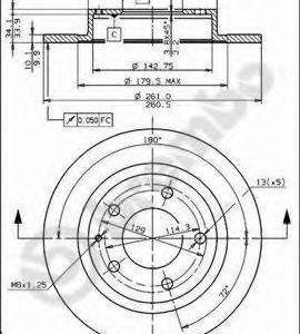 Brembo Jarrulevy