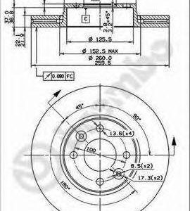 Brembo Jarrulevy