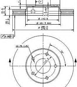 Brembo Jarrulevy