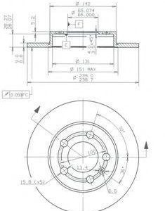 Brembo Jarrulevy