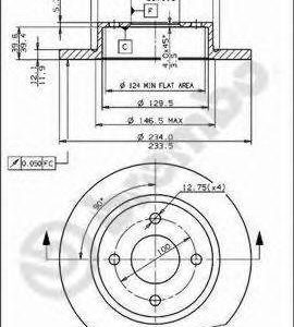 Brembo Jarrulevy