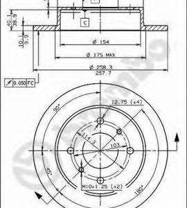 Brembo Jarrulevy