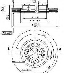 Brembo Jarrulevy