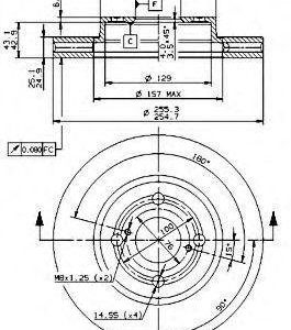 Brembo Jarrulevy