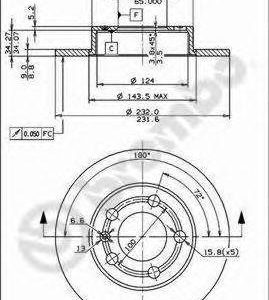 Brembo Jarrulevy