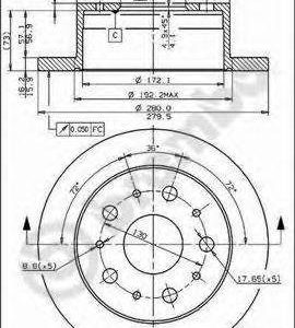 Brembo Jarrulevy