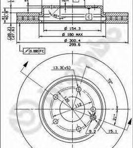 Brembo Jarrulevy