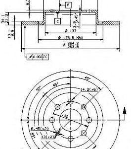 Brembo Jarrulevy