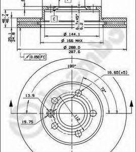 Brembo Jarrulevy