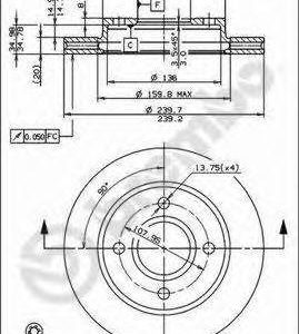 Brembo Jarrulevy