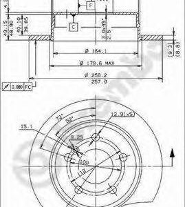 Brembo Jarrulevy